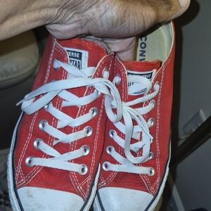 Converse Men's Bold Red Sneakers